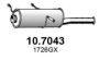ASSO 10.7043 End Silencer